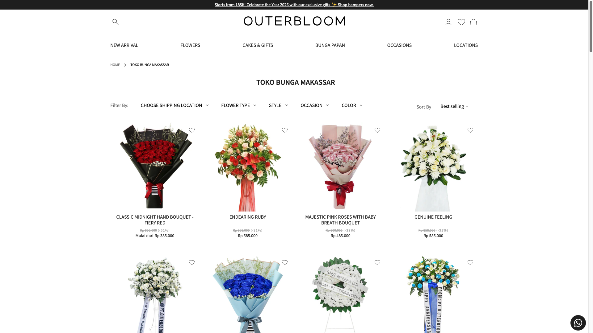 outerbloom Toko Bunga