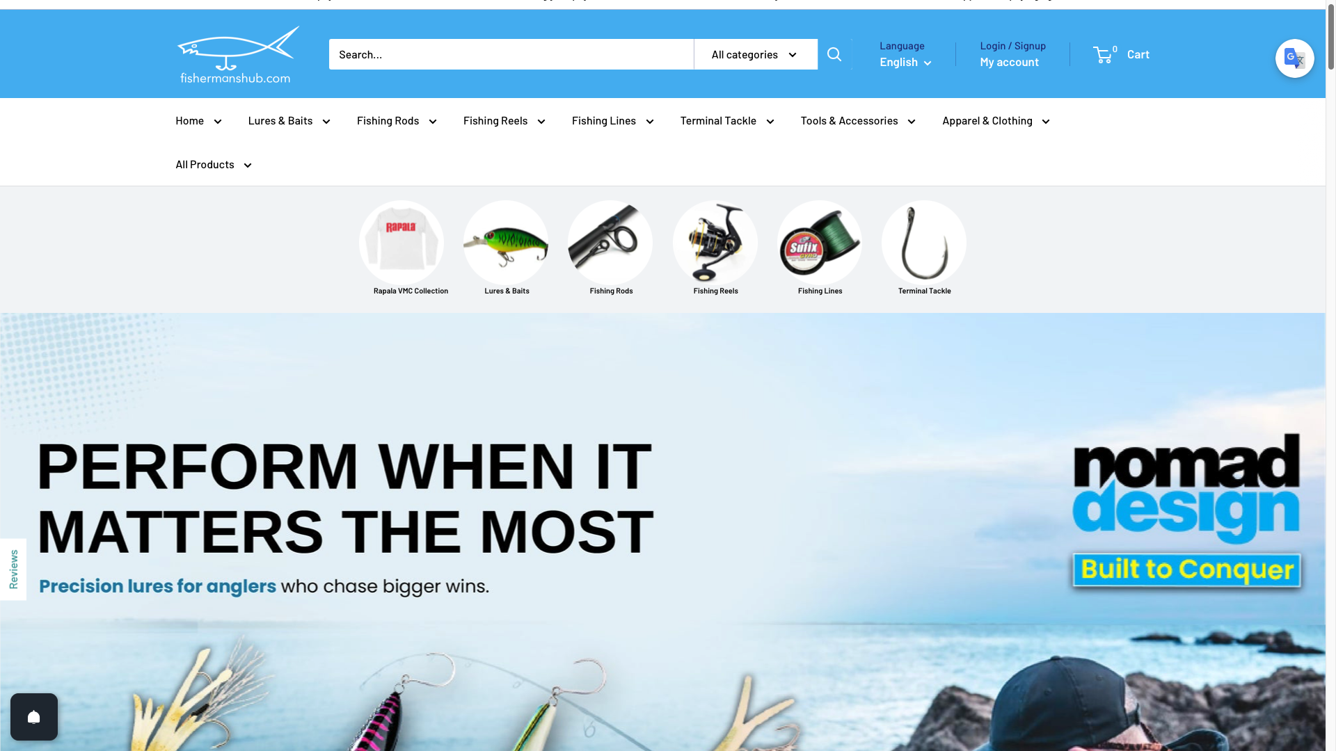 Fisherman Eccomerce